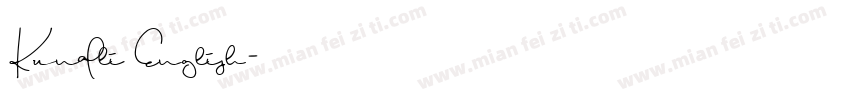 Kundli English字体转换